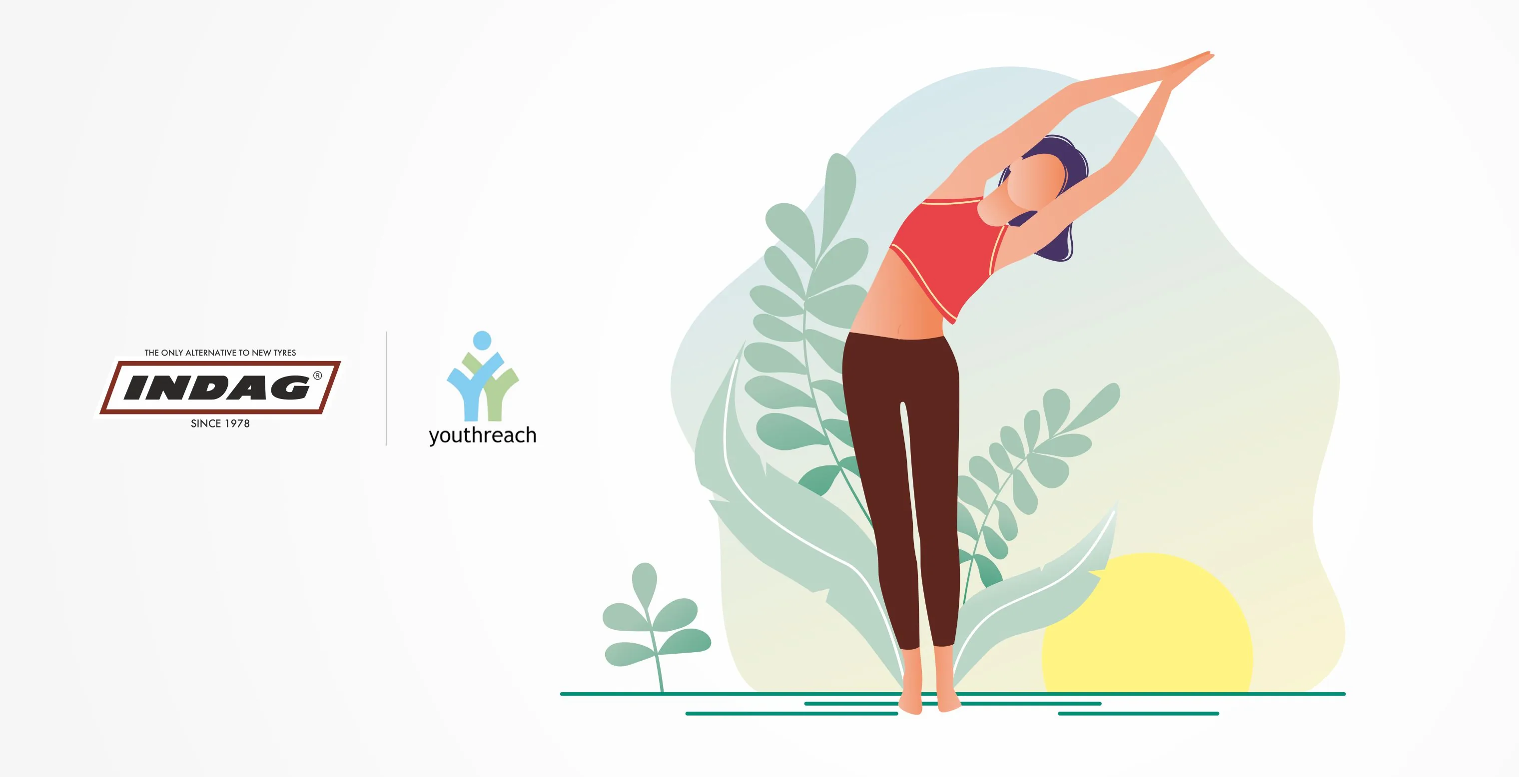 Indag-YouthReach celebrates International Yoga Day in Reru!